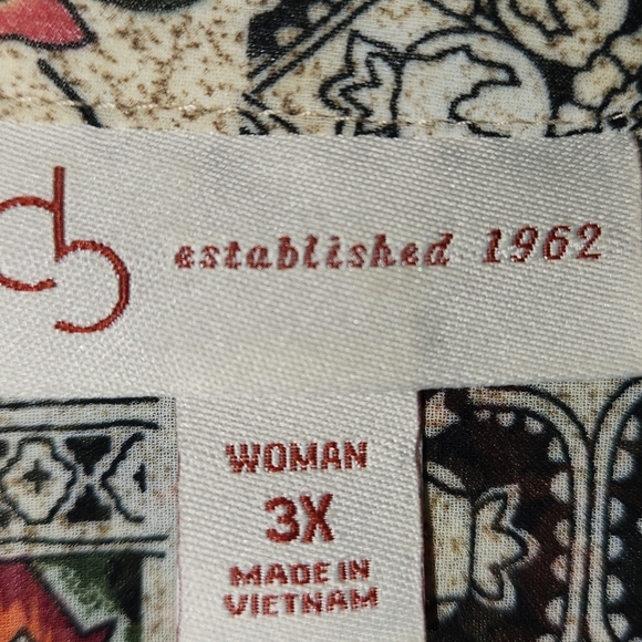 db Established 1962 Print Top - Picture 2 of 2